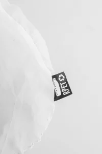 RPET potah na sedlo kola bílá s potiskem loga - foto 3