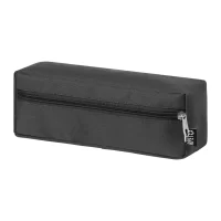 RPET pouzdro na pera černá s potiskem loga - foto 2