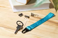 RPET přívěšek na klíče na zakázku černá s potiskem loga - foto 5