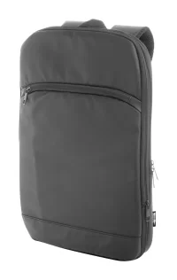 RPET rozšiřitelný batoh černá s potiskem loga - foto 4