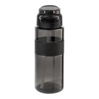 RPET sportovní láhev černá s potiskem loga - foto 3