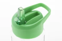 RPET sportovní láhev zelená s potiskem loga - foto 3