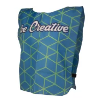 RPET sportovní vesta na zakázku černá s potiskem loga - foto 7