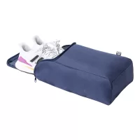 RPET taška na boty tmavě modrá s potiskem loga - foto 4