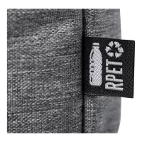 RPET taška na dokumenty popelavě šedý s potiskem loga - foto 8