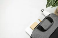 RPET taška na dokumenty šedá s potiskem loga - foto 7