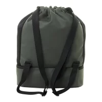 RPET vak se stahovací šňůrkou zelená s potiskem loga - foto 3