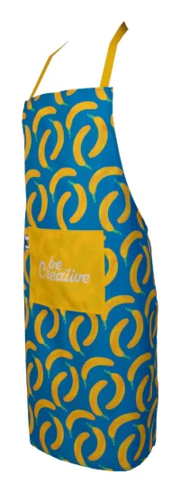 RPET zástěra na zakázku bílá s potiskem loga - foto 8