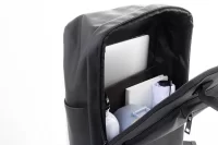 RPET batoh černá s potiskem loga - foto 4