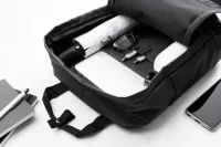 RPET batoh černá s potiskem loga - foto 5