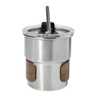 RSS cestovní hrnek stříbrná s potiskem loga - foto 3