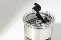 RSS cestovní hrnek stříbrná s potiskem loga - foto 5