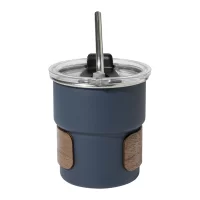 RSS cestovní hrnek tmavě modrá s potiskem loga - foto 3