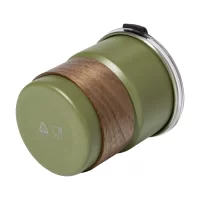 RSS cestovní hrnek zelená s potiskem loga - foto 5