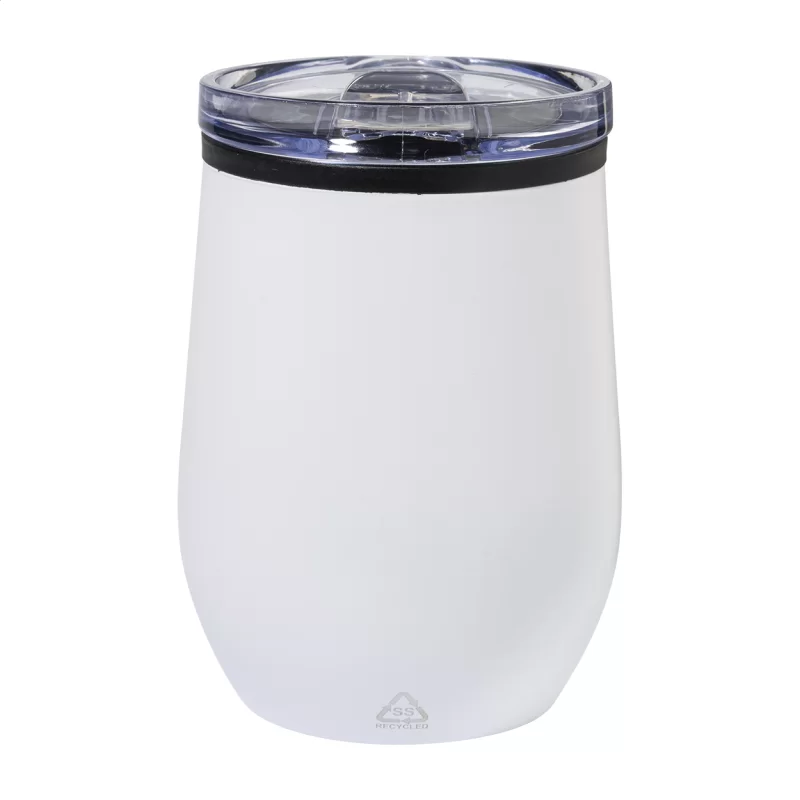 RSS termo hrnek bílá s potiskem loga