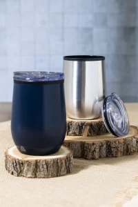 RSS termo hrnek tmavě modrá s potiskem loga - foto 3