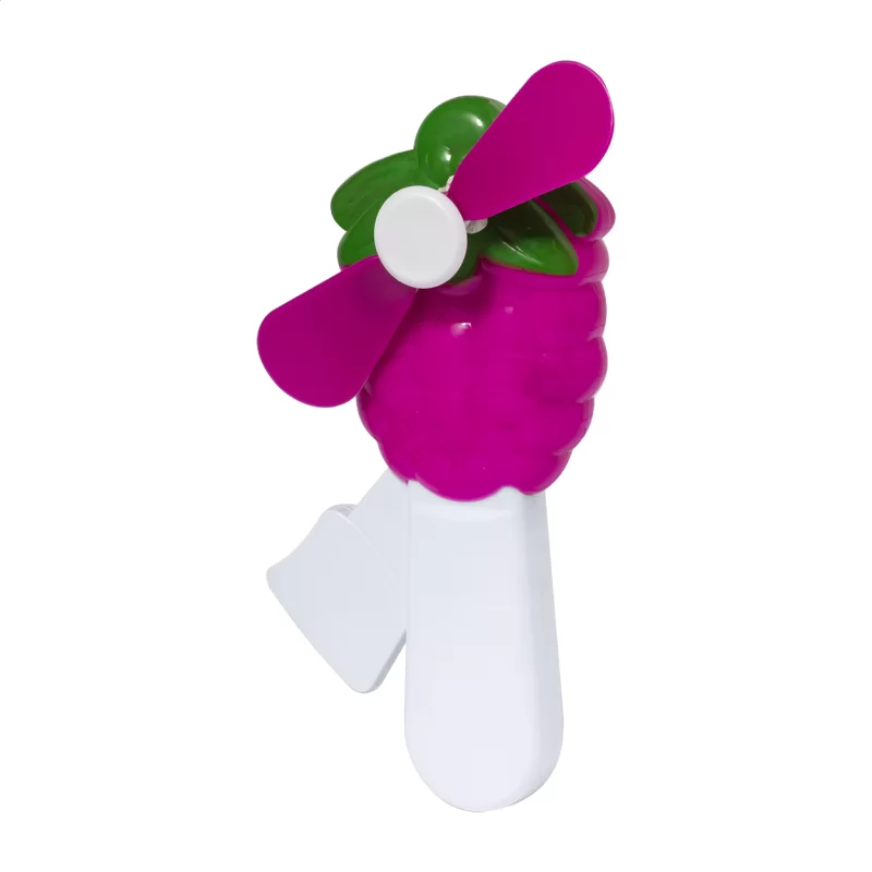 ruční větrák, hrozny vícebarevná — reklamní předmět s vlastním potiskem ruční větrák, hrozny vícebarevná s potiskem loga