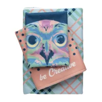 ručník se sublimací bílá s potiskem loga - foto 6