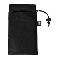 ručník z RPET černá s potiskem loga - foto 4