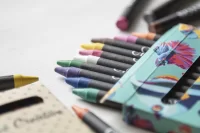 sada 12 ks voskovek na zakázku přírodní s potiskem loga - foto 6