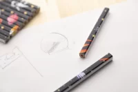 sada 12 tužek bílá s potiskem loga - foto 5