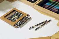 sada 12 tužek bílá s potiskem loga - foto 7