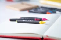 sada 12 voskovek černá s potiskem loga - foto 6