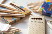 sada 4 pastelek na zakázku přírodní s potiskem loga - foto 4