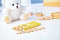 sada 6 ks pastelek na zakázku bílá s potiskem loga - foto 6