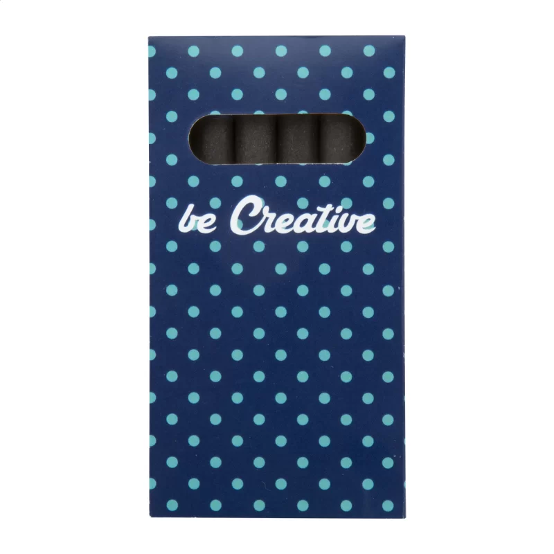 sada 6 ks voskovek na zakázku přírodní s potiskem loga