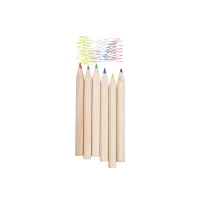 sada 6 pastelek přírodní s potiskem loga - foto 2