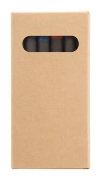 sada 6 voskovek na zakázku přírodní s potiskem loga - foto 3