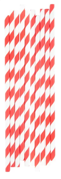 sada brček na pití červená s potiskem loga - foto 2