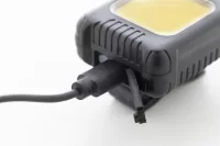 sada dobíjecích světel na kolo černá s potiskem loga - foto 7