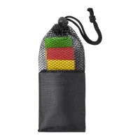 sada gum na cvičení vícebarevná s potiskem loga - foto 3