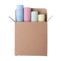 sada kříd přírodní s potiskem loga