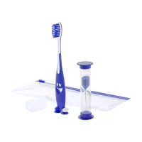 sada na čištění zubů modrá s potiskem loga - foto 2