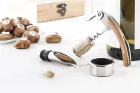 sada na víno přírodní s potiskem loga - foto 5