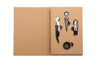 sada na víno přírodní s potiskem loga - foto 5