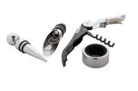 sada na víno přírodní s potiskem loga - foto 6