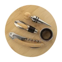 sada na víno přírodní s potiskem loga - foto 3