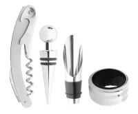 sada na víno stříbrná s potiskem loga - foto 5