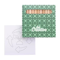 sada na vybarvování, ochrana životního prostředí bílá s potiskem loga - foto 4