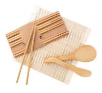 sada na výrobu sushi přírodní s potiskem loga - foto 2