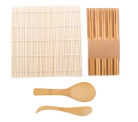 sada na výrobu sushi přírodní s potiskem loga - foto 3