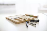 sada nářadí přírodní s potiskem loga - foto 7