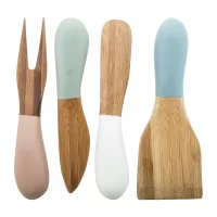 sada nožíků na sýry vícebarevná s potiskem loga - foto 2