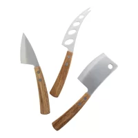 sada nožů na sýr přírodní s potiskem loga - foto 9