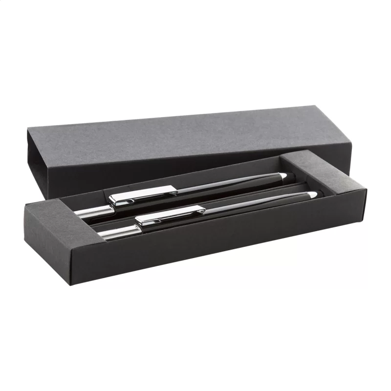 sada per černá s potiskem loga