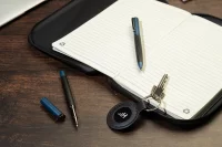 sada per modrá s potiskem loga - foto 11